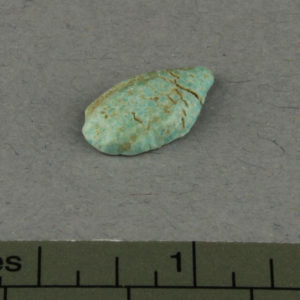 Ancient Egyptian faience fragment from Amarna dated 1550 – 1295 BC