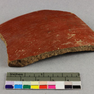 Ancient Egyptian rim sherd from Amarna dated 1550 – 1295 BC