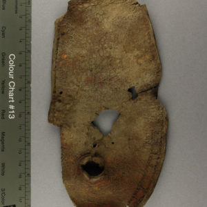 Ancient Egyptian sandal sole from Amarna