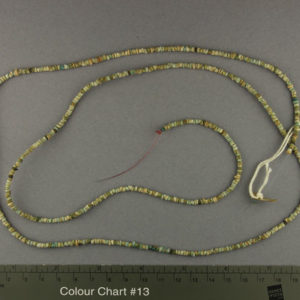 Ancient Egyptian string of beads from Qaw el Kibir dated 1773 – 1550 BC