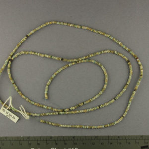 Ancient Egyptian string of beads from Qaw el kibir dated 1773 – 1550 BC