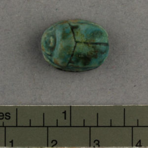 Ancient Egyptian scarab from Badari dated 1295 – 1186 BC