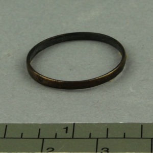 Ancient Egyptian ring from Qaw el Kibir dated 30 BC – AD 395