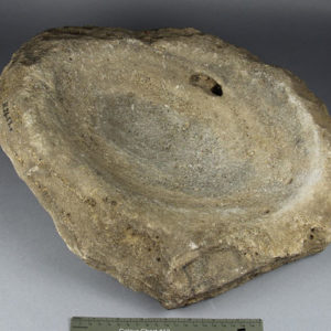 Ancient Egyptian quern stone from Badari