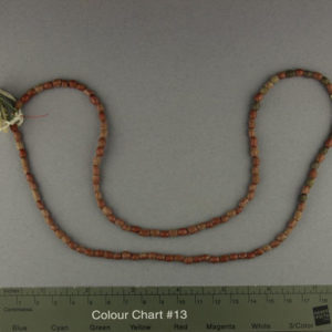 Ancient Egyptian string of beads from Badari dated 1550 – 332 BC