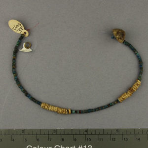 Ancient Egyptian string of beads from Badari dated 1773 – 1550 BC