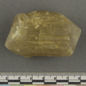 Ancient Egyptian calcite crystal from Badari dated 4400 – 4000 BC