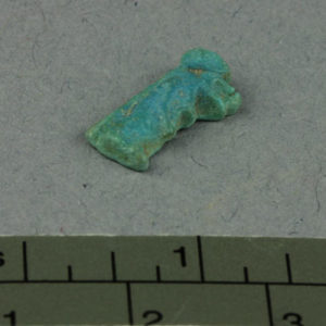 Ancient Egyptian Taweret amulet from Amarna dated 1550 – 1295 BC