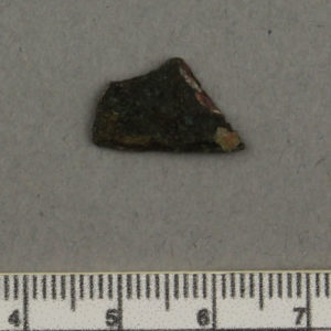 Ancient Egyptian metal fragment from Amarna dated 1550 – 1295 BC