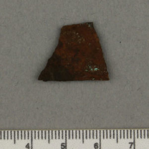 Ancient Egyptian metal fragment from Amarna dated 1550 – 1295 BC