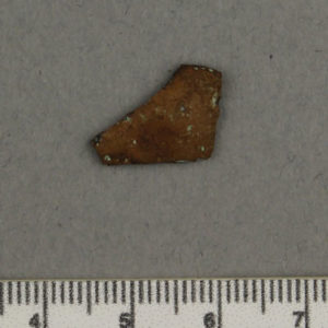 Ancient Egyptian metal fragment from Amarna dated 1550 – 1295 BC