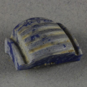 Ancient Egyptian glass fragment from Amarna dated 1550 – 1295 BC