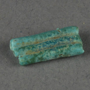 Ancient Egyptian necklace spacer bead from Amarna dated 1550 – 1295 BC