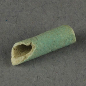 Ancient Egyptian bead from Amarna dated 1550 – 1295 BC