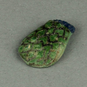 Ancient Egyptian cornflower inlay fragment from Amarna dated 1550 – 1295 BC