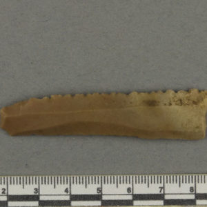 Ancient Egyptian sickle blade from Badari dated 5300 – 3000 BC