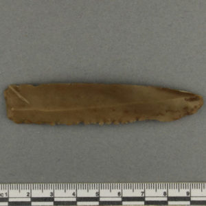 Ancient Egyptian sickle blade from Badari dated 5300 – 3000 BC