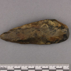 Ancient Egyptian pebble butted knife from Faiyum dated 5200 – 4000 BC