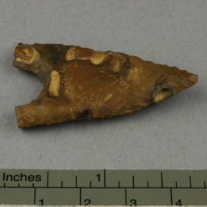 Ancient Egyptian arrowhead from Faiyum dated 5300 – 4000 BC