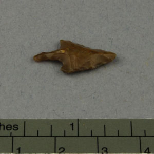 Ancient Egyptian arrowhead from Faiyum dated 5300 – 4000 BC