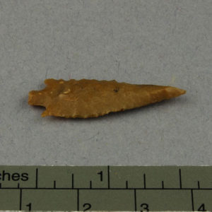 Ancient Egyptian arrowhead from Faiyum dated 5300 – 4000 BC