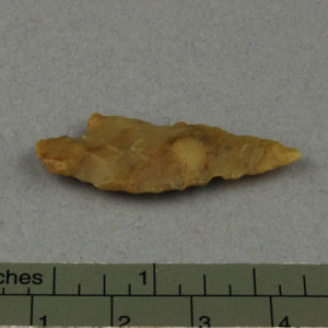 Ancient Egyptian arrowhead from Faiyum dated 5300 – 4000 BC