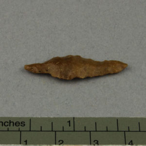 Ancient Egyptian arrowhead from Faiyum dated 5300 – 4000 BC