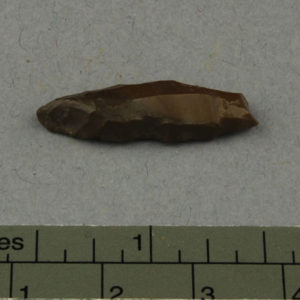 Ancient Egyptian microlith from Faiyum dated 5300 – 4000 BC