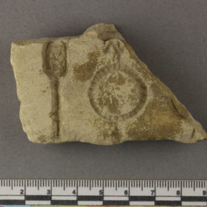 Ancient Egyptian mould fragment from Amarna dated 1550 – 1295 BC