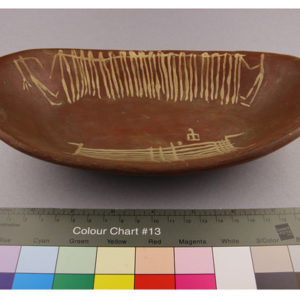 Ancient Egyptian bowl from Badari dated 4000 – 3500 BC