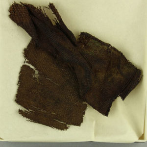 Ancient Egyptian linen fragments from Mostagedda dated 1773 – 1550 BC