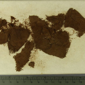 Ancient Egyptian linen fragments from Mostagedda dated 1773 – 1550 BC