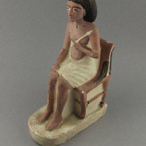 Egyptian style objects figurine from Cairo place of manufacture
 Amarna excavation site of original