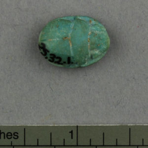 Ancient Egyptian scarab from Matmar dated 664 – 525 BC