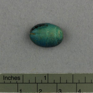Ancient Egyptian scarab from Matmar dated 664 – 525 BC