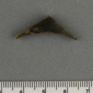 Ancient Egyptian inlay fragment from Armant