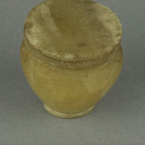 Ancient Egyptian kohl pot lid from Elkab dated 1985 – 1773 BC