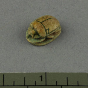 Ancient Egyptian scarab from Sesebi Upper Nubia dated 1550 – 1295 BC