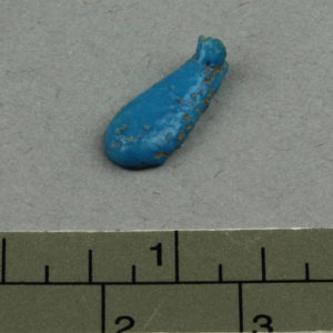 Ancient Egyptian drop pendant from Amarna dated 1550 – 1295 BC