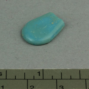 Ancient Egyptian drop pendant fragment from Amarna dated 1550 – 1295 BC