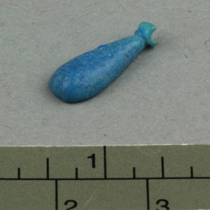 Ancient Egyptian drop pendant from Amarna dated 1550 – 1295 BC