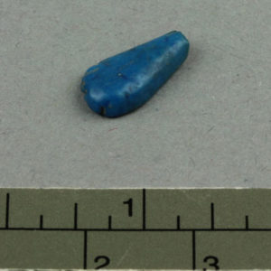 Ancient Egyptian drop pendant from Amarna dated 1550 – 1295 BC