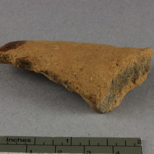 Ancient Egyptian rim sherd from Amarna dated 1550 – 1295 BC