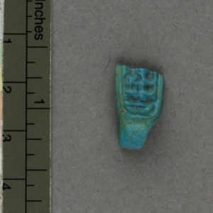 Ancient Egyptian ring bezel fragment from Amarna dated 1550 – 1295 BC