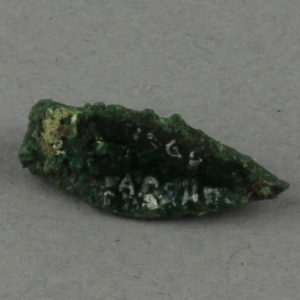 Ancient Egyptian arrowhead from Tell Dafana dated 664 – 332 BC