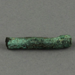 Ancient Egyptian metal fragment from Tell Dafana dated 664 – 332 BC