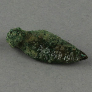 Ancient Egyptian arrowhead from Tell Dafana dated 664 – 332 BC