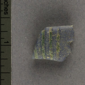 Ancient Egyptian inlay fragment from Amarna dated 1550 – 1295 BC