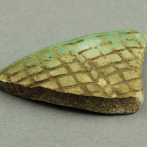 Ancient Egyptian rim sherd from Amarna dated 1550 – 1295 BC