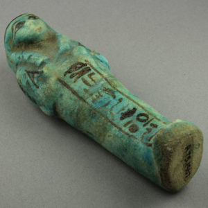 Ancient Egyptian shabti dated 1069 – 664 BC